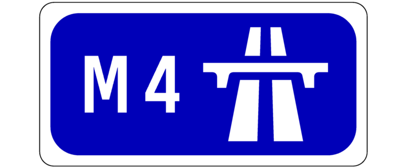 M4 Motorway Logo