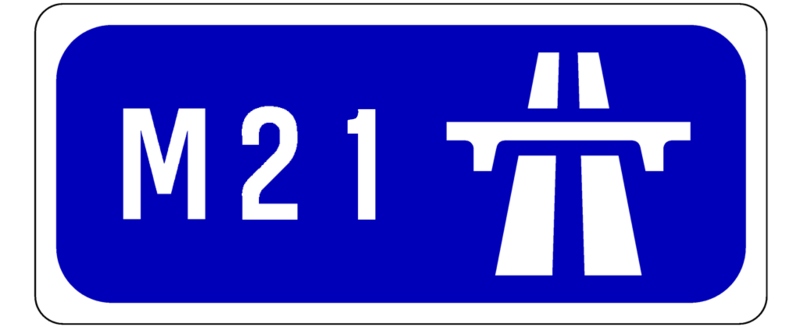 M21 Motorway Logo