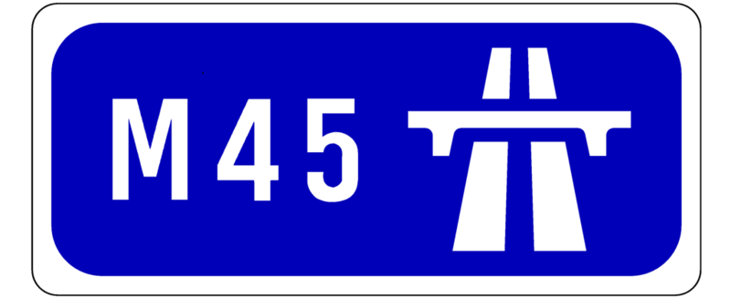 M45 Motorway Logo